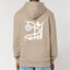 Räglan Kapuzensweatshirts Butterfly Hoodie Desert Dust