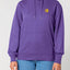 Räglan Kapuzensweatshirts Gelb / XXS Purple Hoodie mit Logo Stick