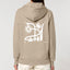 Räglan Kapuzensweatshirts Kokon 4 / XXS Butterfly Hoodie Desert Dust