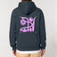 Räglan Kapuzensweatshirts Kokon 4 / XXS Butterfly Hoodie Grau