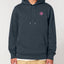 Räglan Kapuzensweatshirts Pink / XXS Dunkelgrauer Hoodie mit Logo Stick