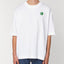 Räglan Oversized T-shirt Grün / XXS Oversized T-shirt Weiß mit Logo Stick