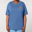 Räglan T-Shirts Kurzarm Butterfly T-shirt Blau