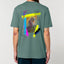 Räglan T-Shirts Kurzarm Greenbay / XXS Turtle Love T-Shirt "Peacock"