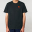 Räglan T-Shirts Kurzarm No Backprint - black / XXS T-Shirt "Faces"