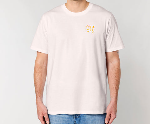 Räglan T-Shirts Kurzarm T-Shirt "Faces"