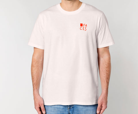 Räglan T-Shirts Kurzarm T-Shirt "Faces"