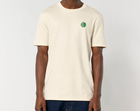 Räglan T-Shirts und Longsleeves Grün / XXS Natural Raw T-Shirt mit Logo Stick