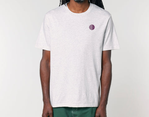 Räglan T-Shirts und Longsleeves Lila / XXS Heather Grey T-Shirt mit Logo Stick