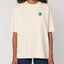 Räglan T-Shirts und Longsleeves Oversized T-shirt Natural Raw mit Logo Stick